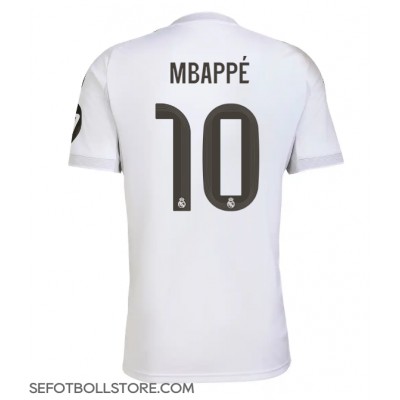 Real Madrid Kylian Mbappe #10 Replika Hemmatröja 2025-26 Kortärmad Real Madrid Kylian Mbappe #10 Replika Hemmatröja 2025-26 Kortärmad